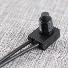 5pcs 12V 4″ Wire Leads Waterproof On-Off Push-Button Switch for Motorcycle Car