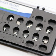 10×Dental Orthodontic Alexander Brackets With 345 Hooks 018&022 20pcs/pack