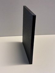 POLYETHYLENE NON-TEXTURED BLACK HDPE PLASTIC SHEET 1/8″ X 6″ X 12″
