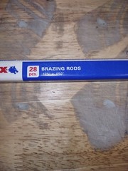 Lenox Brazing silver 15% 28 rods 1lb HVAC BCUP-5 sil-fos BCuP-5 Stay-Silv 15