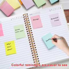 36 Pack Sticky Notes 1.5X2 in Post, 2160 Sheets Post Small Self Sticky Notes Pad