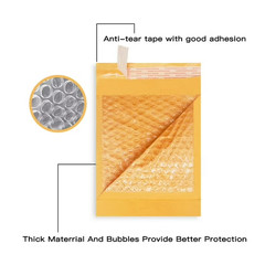 Kraft Bubble Mailers #00 #0 #1 #2 #3 #4 #5 #6 #7 Padded Shipping Envelopes