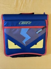 NWT Case-it Monsters The Flip Top 3-Ring Zipper Binder 2″ Capacity Book