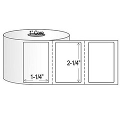2.25 x1.25 Direct Thermal Barcode Labels Zebra LP2824 TLP2824 LP2844 – 1000/Roll