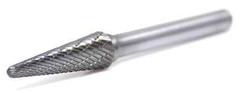 SL-3 Taper Shape Radius End – Premium Double Cut Tungsten Carbide Burr