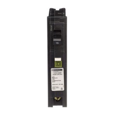 HOM115PCAFI – Square D Plug-In 120V 15A 1 pole circuit breaker 10kA@120V