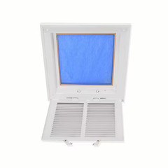 14 In. X 14 In. Steel Return Filter Grille