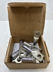 (Qty 10) Ilsco Clns-4/0-12 Surecrimp Copper Compression Lug Clns-4/0-12 1/2 Bolt