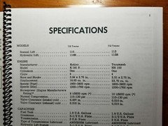 John Deere 110 110H 112 112H Lawn & Garden Tractor S/N 65001-100000 Oper Manual
