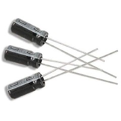 Radial Electrolytic Capacitor 5 Pack 100uF 25V 105C Electronic Component Part