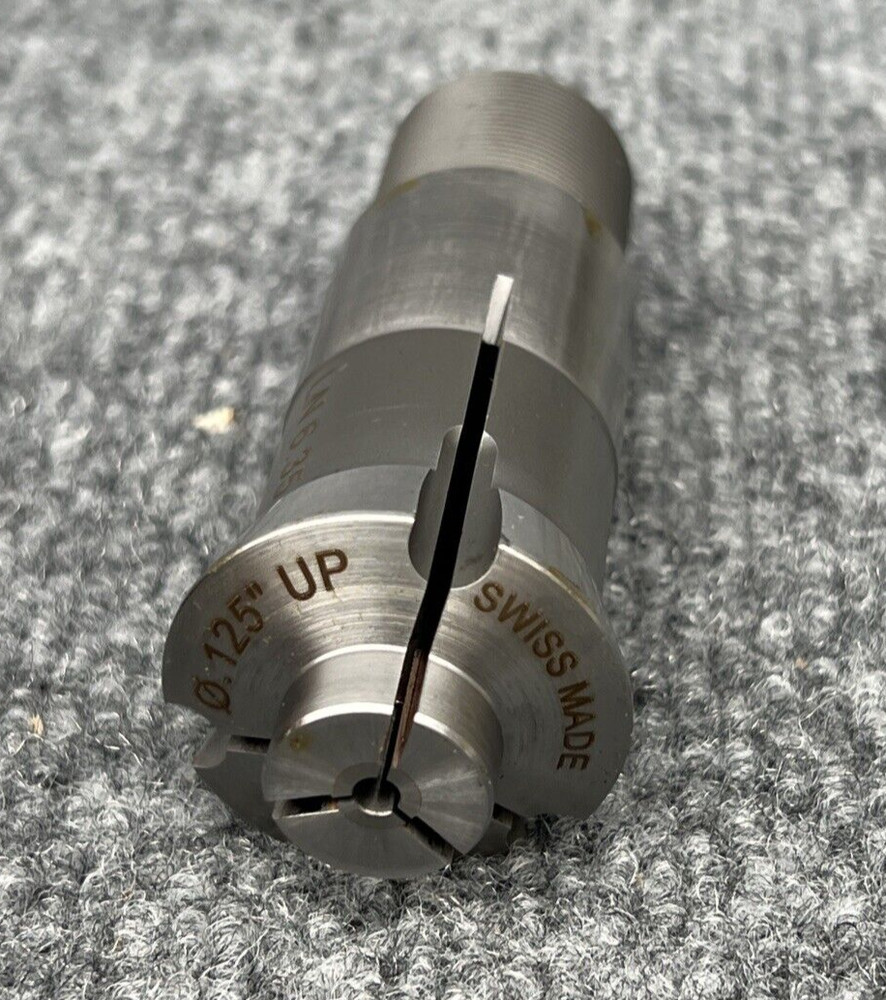 Serge Meister T20-82-M25.1 .125 Bore W/ Carbide Pads Collet New