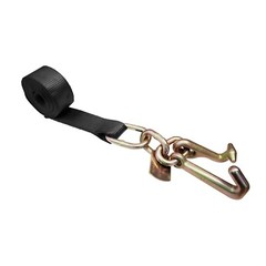 Heavy Duty 2″ x 10′ TJ Cluster Hook Car Strap for Wrecker Tow Truck Auto Hauling