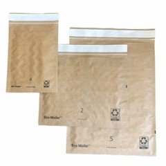 100% Recyclable Padded Mailer Combo 50 ea: 7×9 12×9 12×15 Eco Friendly Envelopes