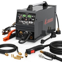 160A MIG Welder 110V/220V 6in1 Stick Gas/Gasless Flux Core Lift TIG US