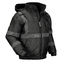 unisex adult Non-certified Hi-vis – Non Certified Hi Vis Bomber Jacket Quilte…
