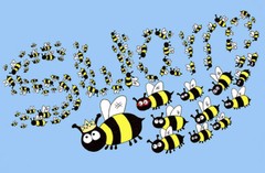 6 pack honeybee lure vials SWARM PRO LURE Bee Swarm Pro Lure #1 In USA