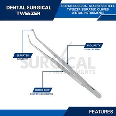 45 Instruments Basic Dental Set Mirror Explorer College Plier Economy Grade