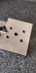 HERMANN SCHMIDT MCV CUBE ~ Master reference 3″ x 3-1/4″ x 3-3/4″ V block