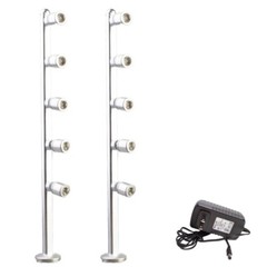 2pcs Jewelry Showcase LED pole light for retail display case 4000K 6000K FY-55