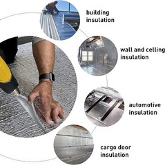 5MM Reflective Aluminum Foil Insulation Perforated Attic Roof Radiant Barrier US