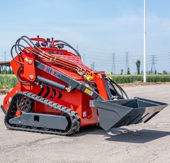 Mini Skid Steer Loader 23HP EPA Engine Three pumps 2645 lbs FREE Ship Unloading
