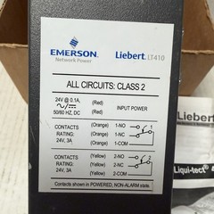 EMERSON Liebert Liqui-Tect 410 (LT410) Point Leak Detection Sensor.