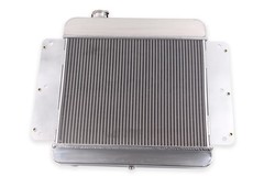 4 Rows Aluminum Radiator Shroud 14″ Fan 1962-67 Chevy II Nova Sedan Wagon L6 V8