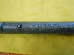 BLUE POINT X-700 OFFSET BOX END WRENCH single stub 2-3/16″ 12pt x 1″ shank