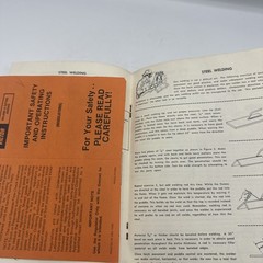 1967 HARRIS GAS WELDING AND FLAME CUTTING INSTRUCTION MANUAL Book B