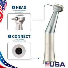 Dental Slow Low Speed Handpiece Contra Angle Straight Air Motor 2/4 H E-type st