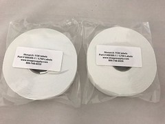 2 Rolls GENUINE Monarch Paxar 1136 WHITE LABELS 000305 / FF-312