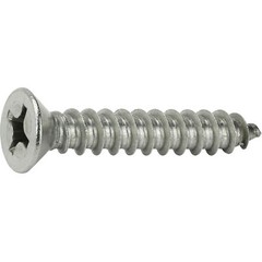 #6 Phillips Flat Head Self Tapping Sheet Metal Screws Stainless Steel All Sizes