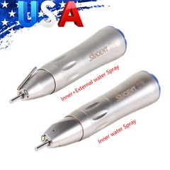 SANDENT Dental Surgical Straight Nose Handpiece Surgery Fiber Optic LED 1:1 OR