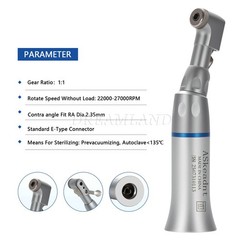 New AS E-TYPE Dental Slow Low Speed contra angle Handpiece NSK STYLE
