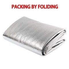 5MM Reflective Aluminum Foil Insulation Perforated Attic Roof Radiant Barrier US