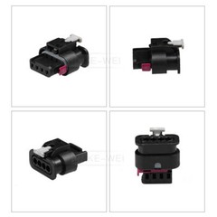 2/3/4/5/6 Pin Automotive Female Connector Plug Kit for VW Audi Seat Skoda BMW