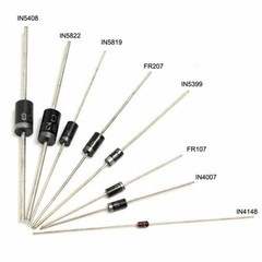 100Pcs 8 Values Diode Bag Assortment Kit Set 1N4148 FR107 1N5408 FR207