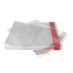 UOFFICE Clear Resealable Cellophane Bags, 5.9″ x 9.8″ 1.2 Mil