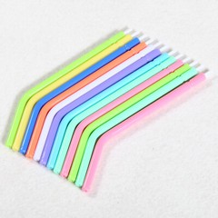 Dental 3-Way Air Water Spray Triple Syringe Disposable Tips Nozzles Tubes Mixed