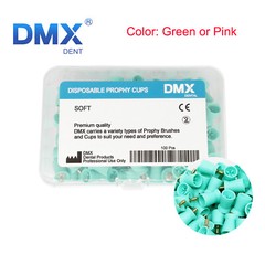 DMXDENT Dental Prophy Prophylaxis Polishing Cups Webbed Screw/Snap on Latch-Type
