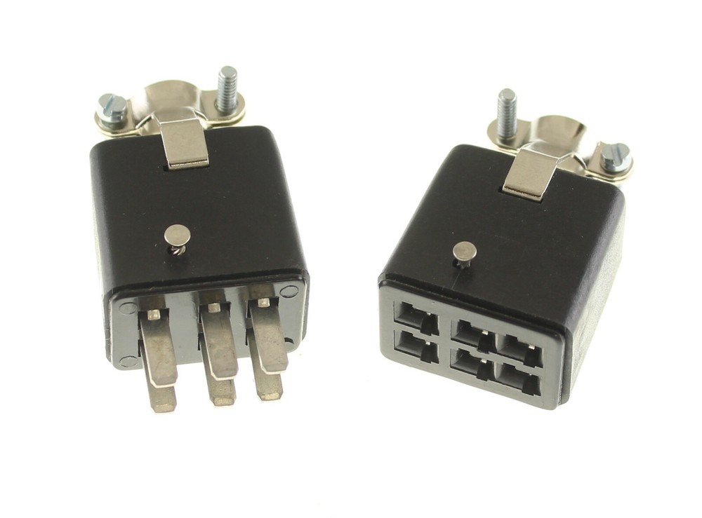 6 Pin Plug & Socket Power Connector Combo P306CCT S306CCT Beau Cinch Jones Cable