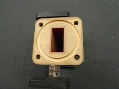 WAVEGUIDE WR75 CROSS GUIDE COUPLER 10.95-11.95, 60 DB COUPLING.