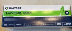 Exam Gloves Halyard FLEXAPRENE 1 Box of 200 Medium Exp 04/2026
