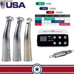 Dental Brushless LED Electric Micro Motor 1:1/1:5 Increasing Handpiece
