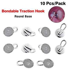 32Models Dental Orthodontic Bondable Lingual Buttons Round/Rectangular Base
