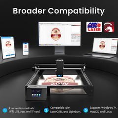 Longer RAY5 20W Laser Engraver Machine, 24000mm/min, Used-C