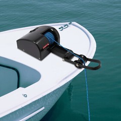 Boat Marine Electric Anchor Winch 65 ft/min 35LBS Boat Winch with Remote Control