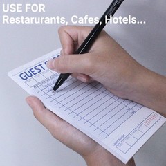 24 Pack Guest Check Book Board/Pads Server Note Pads and Waitress Order Pads …