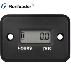 Inductive Maintenance Hour Meter Small Gas Engine Waterproof For Lawn Mower ATV