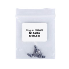 100 pcs Dental teeth Orthodontic Lingual Sheath No Hook 10pcs/pack – bomaoer
